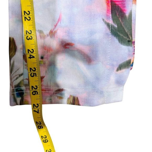 Pam & Gela floral jacket and track cropped pants set EUC - Picture 15 of 16